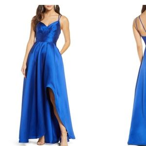 Asymmetrical Mikado Gown